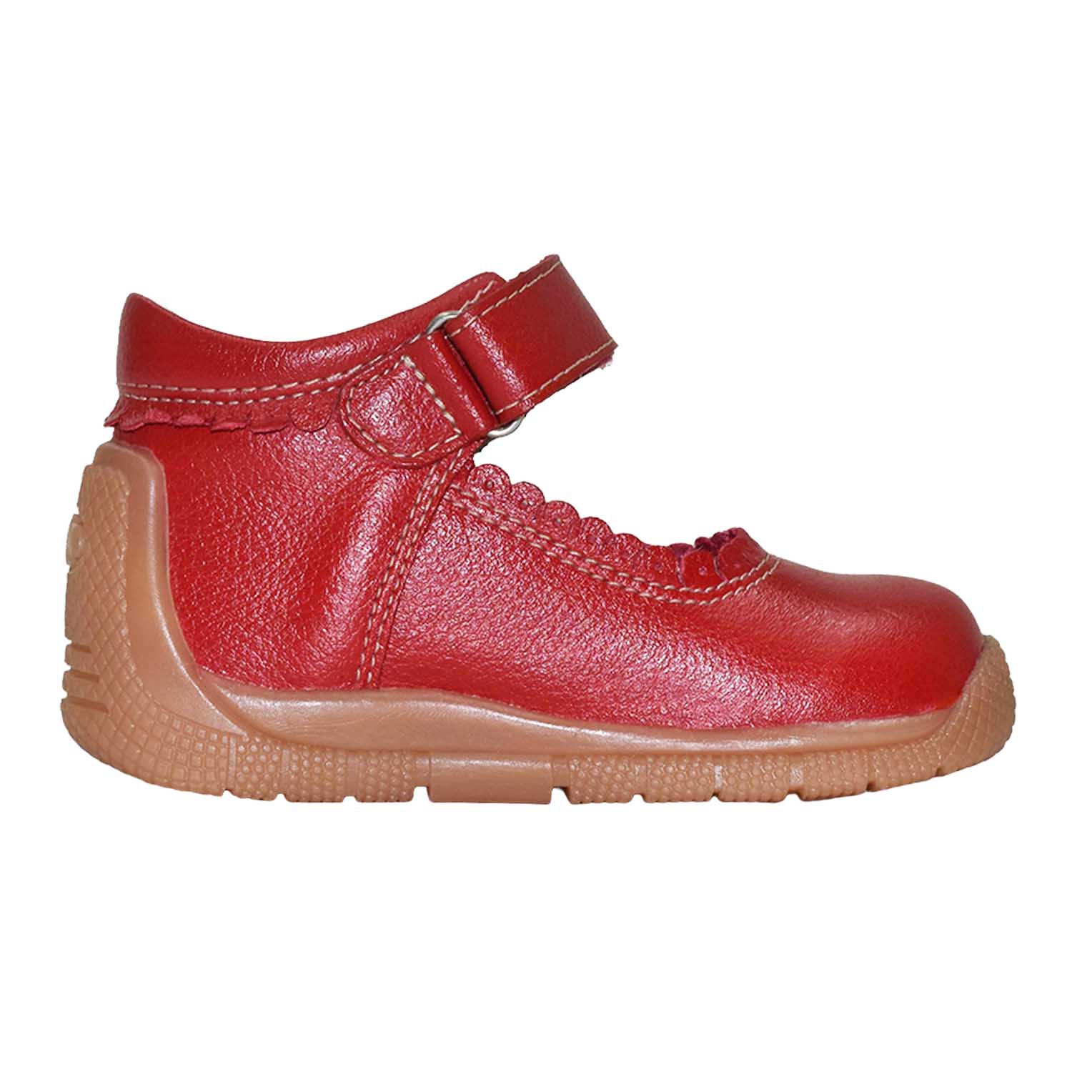 ZAPATOS DE VESTIR NIÑA BRUNO KIDS ROJO PRIMEROS PASOS NIÑA CUERO - 3