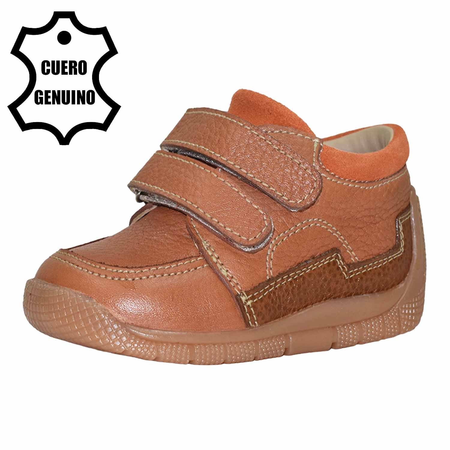 ZAPATOS DE VESTIR NIÑO BRUNO KIDS COBRE PRIMEROS PASOS NIÑO CUERO - 1