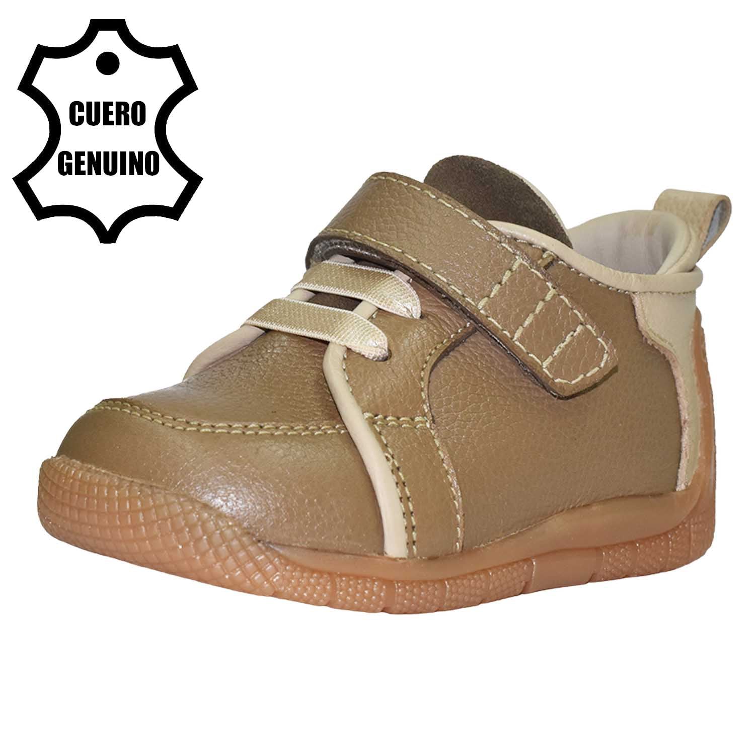 ZAPATOS DE VESTIR NIÑO BRUNO KIDS BEIGE PRIMEROS PASOS NIÑO CUERO - 1