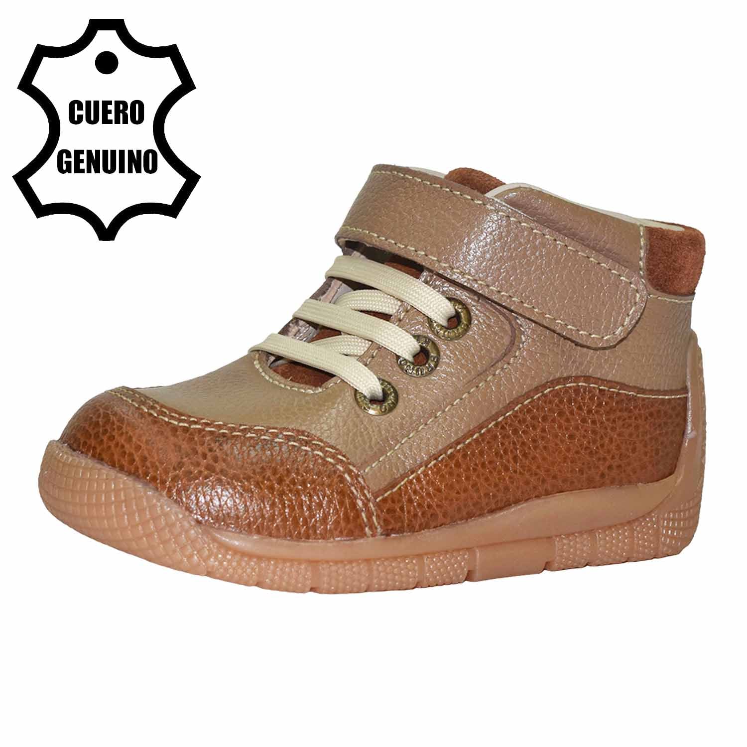 ZAPATOS DE VESTIR NIÑO BRUNO KIDS BEIGE PRIMEROS PASOS NIÑO CUERO - 1