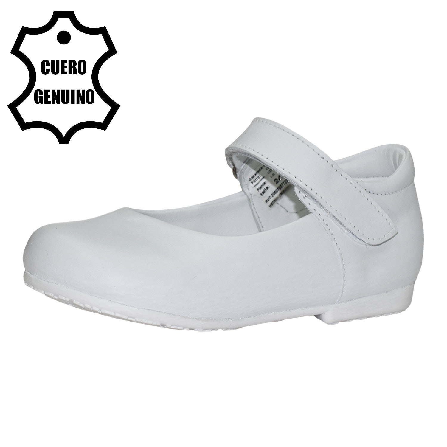 ZAPATOS DE VESTIR NIÑA BRUNO KIDS BLANCO CAMINANTE NIÑA CUERO - 1