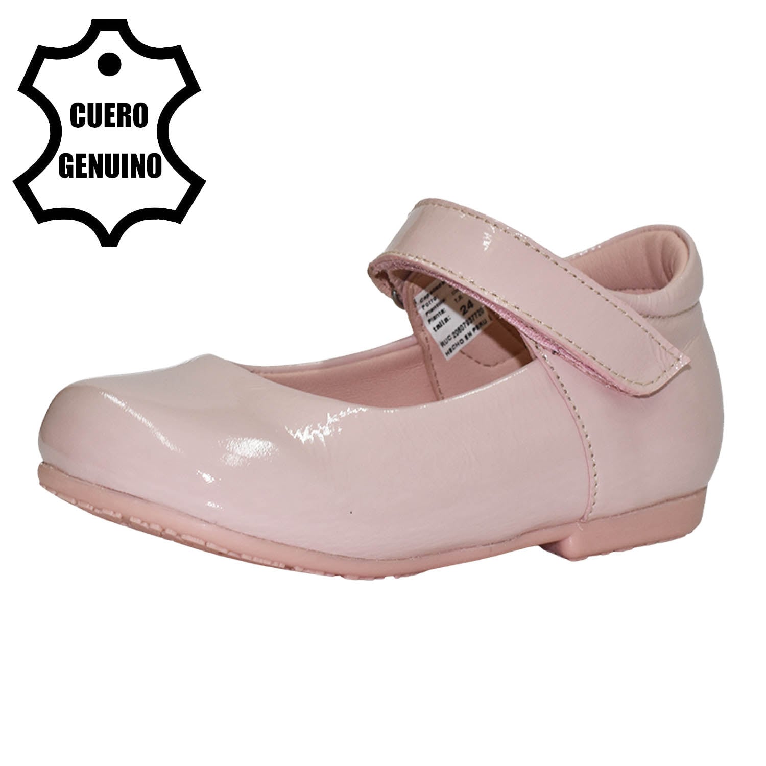 ZAPATOS DE VESTIR NIÑA BRUNO KIDS ROSADO CAMINANTE NIÑA CUERO - 1