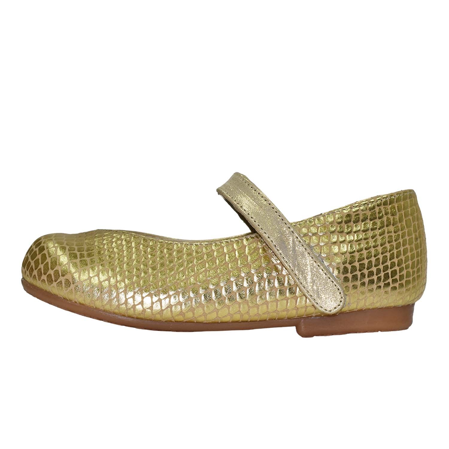 ZAPATOS DE VESTIR NIÑA BRUNO KIDS DORADO CAMINANTE NIÑA CUERO - 2