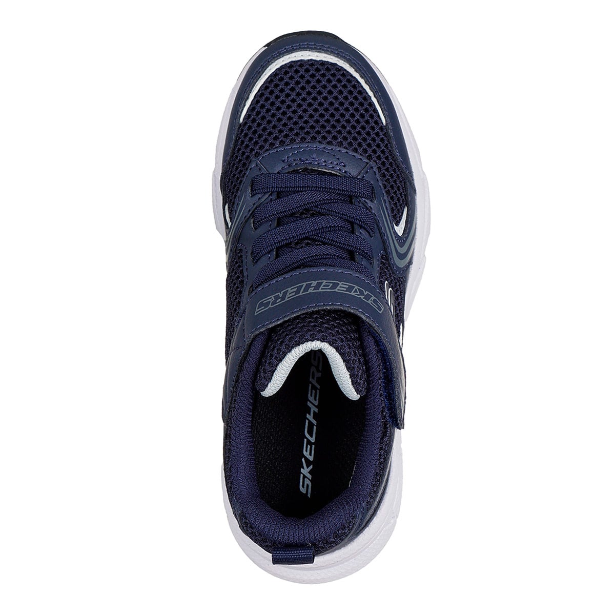 ZAPATILLAS NIÑO SKECHERS URBANAS AZUL RETRO-GRAPH - 5