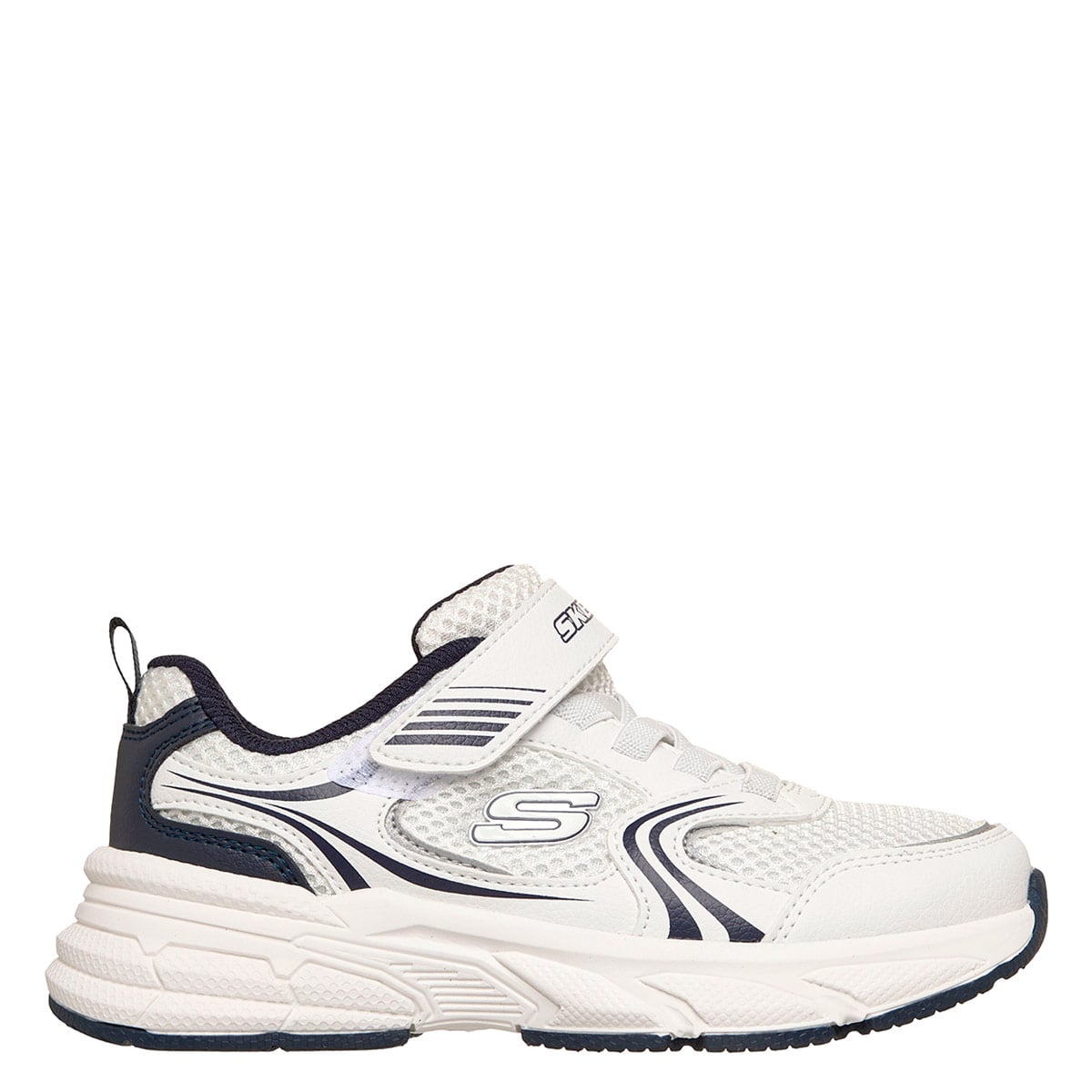 ZAPATILLAS NIÑO SKECHERS URBANAS BLANCO RETRO-GRAPH - 1