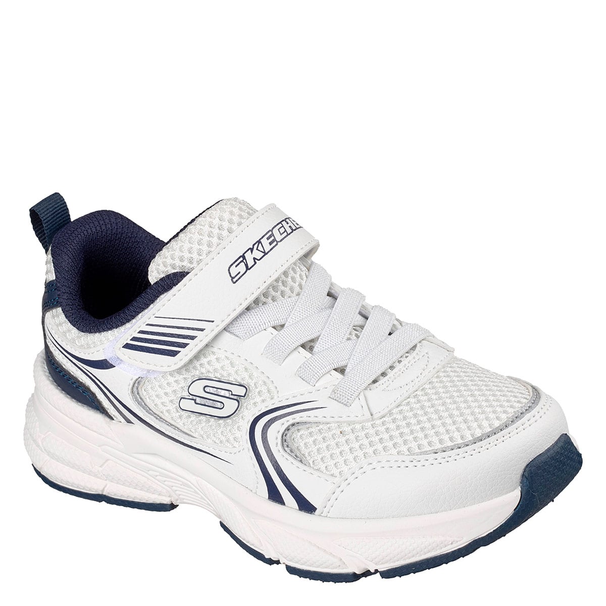 ZAPATILLAS NIÑO SKECHERS URBANAS BLANCO RETRO-GRAPH - 2