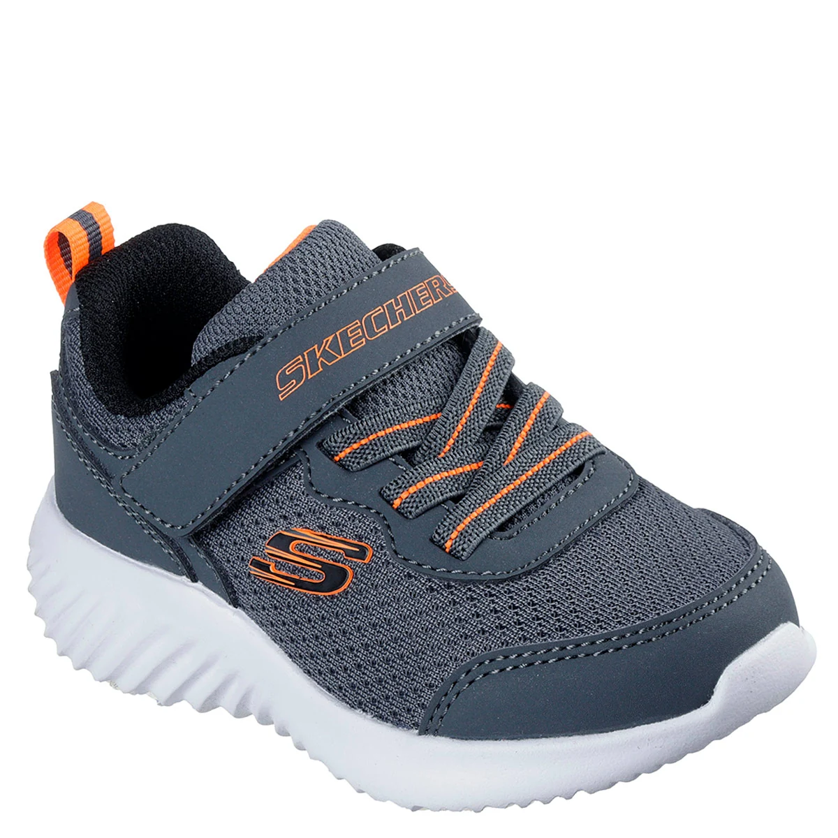 ZAPATILLAS NIÑO SKECHERS URBANAS GRIS BOUNDER - 2