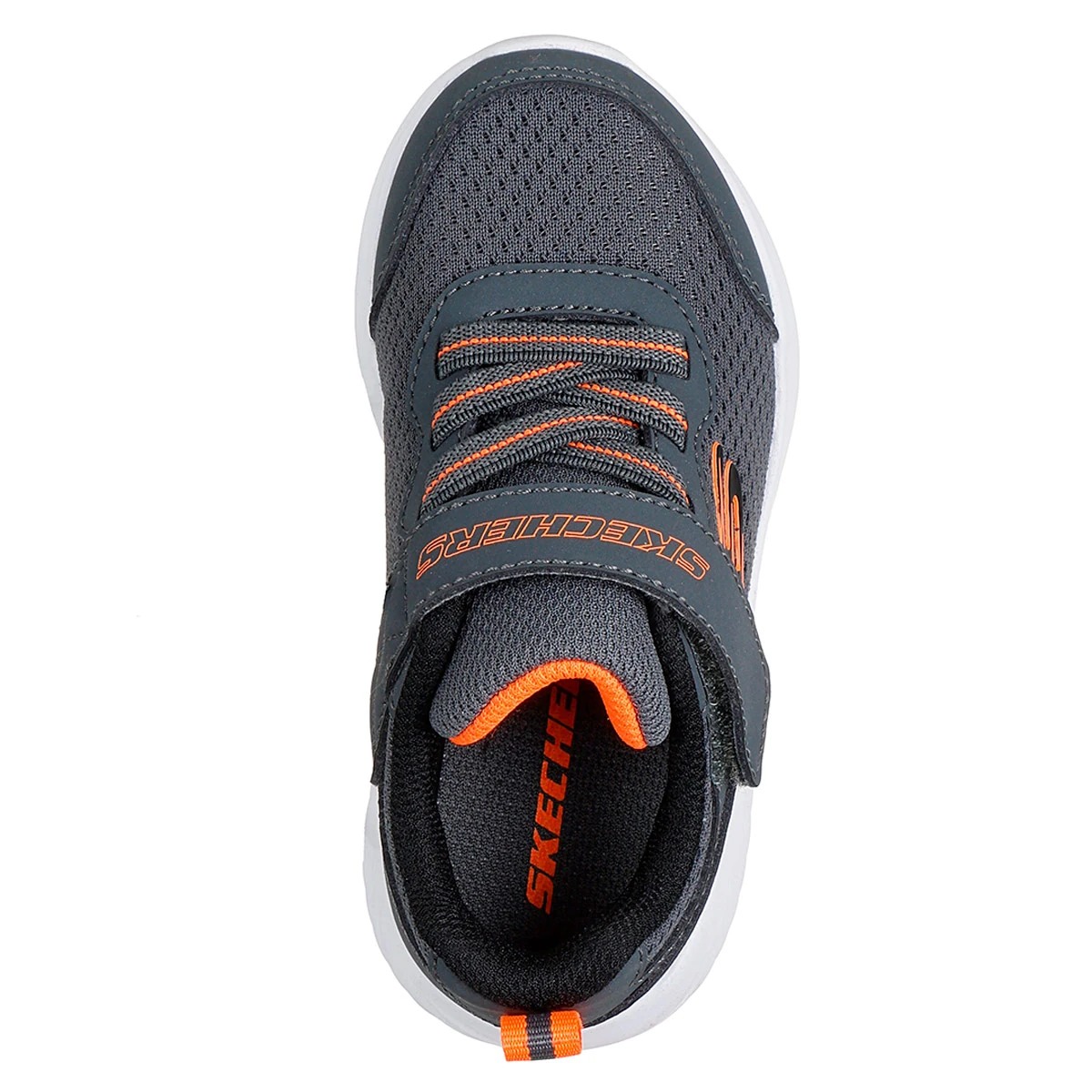 ZAPATILLAS NIÑO SKECHERS URBANAS GRIS BOUNDER - 4