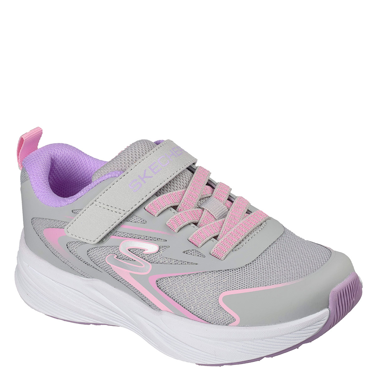 ZAPATILLAS NIÑA SKECHERS URBANAS GRIS MICROSPEC TREAD - 2