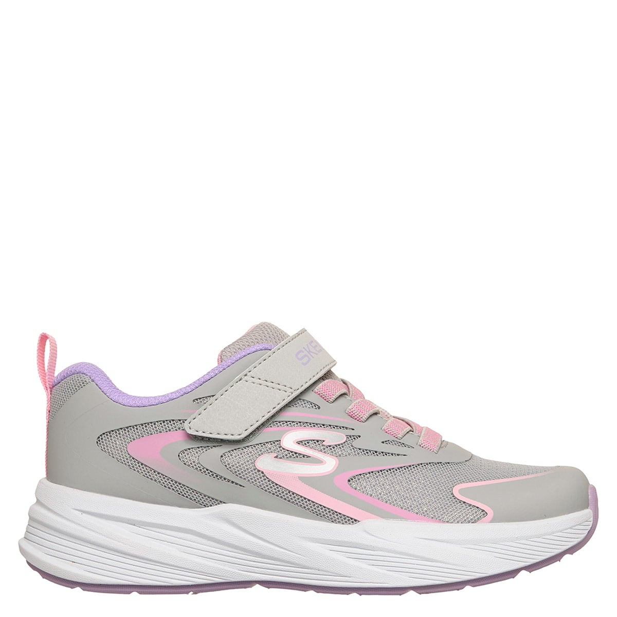 ZAPATILLAS NIÑA SKECHERS URBANAS GRIS MICROSPEC TREAD - 1