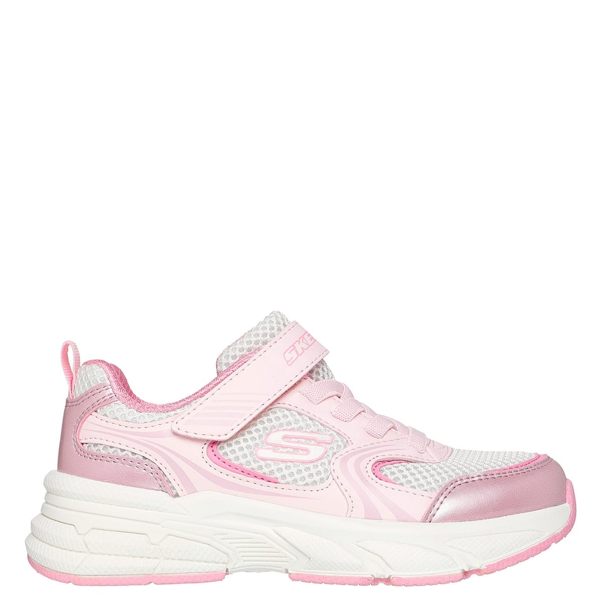 ZAPATILLAS NIÑA SKECHERS URBANO ROSADO RETRO-GRAPH - 1