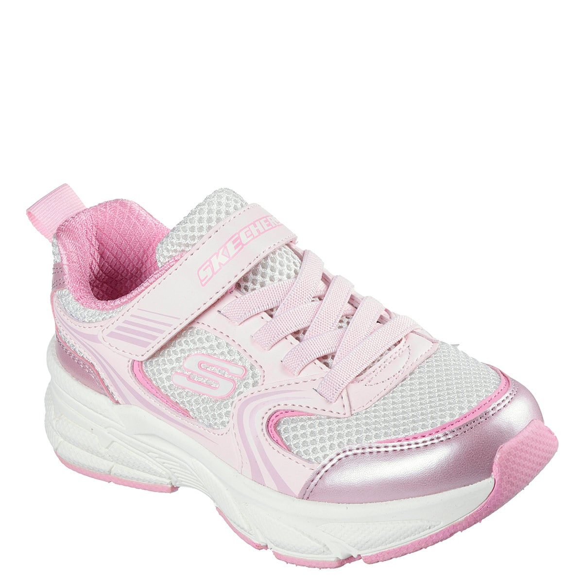 ZAPATILLAS NIÑA SKECHERS URBANO ROSADO RETRO-GRAPH - 2