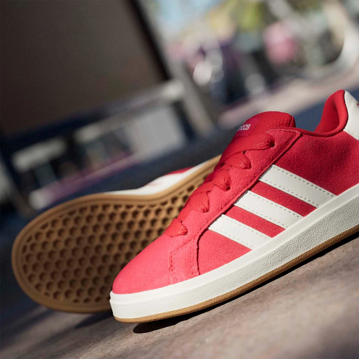ZAPATILLAS NIÑO ADIDAS URBANAS GRAND COURT 00S CUERO - 4