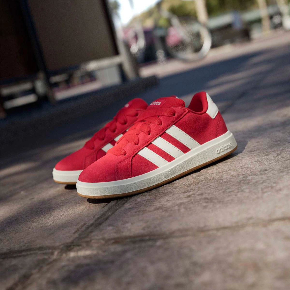 ZAPATILLAS NIÑO ADIDAS URBANAS GRAND COURT 00S CUERO - 7