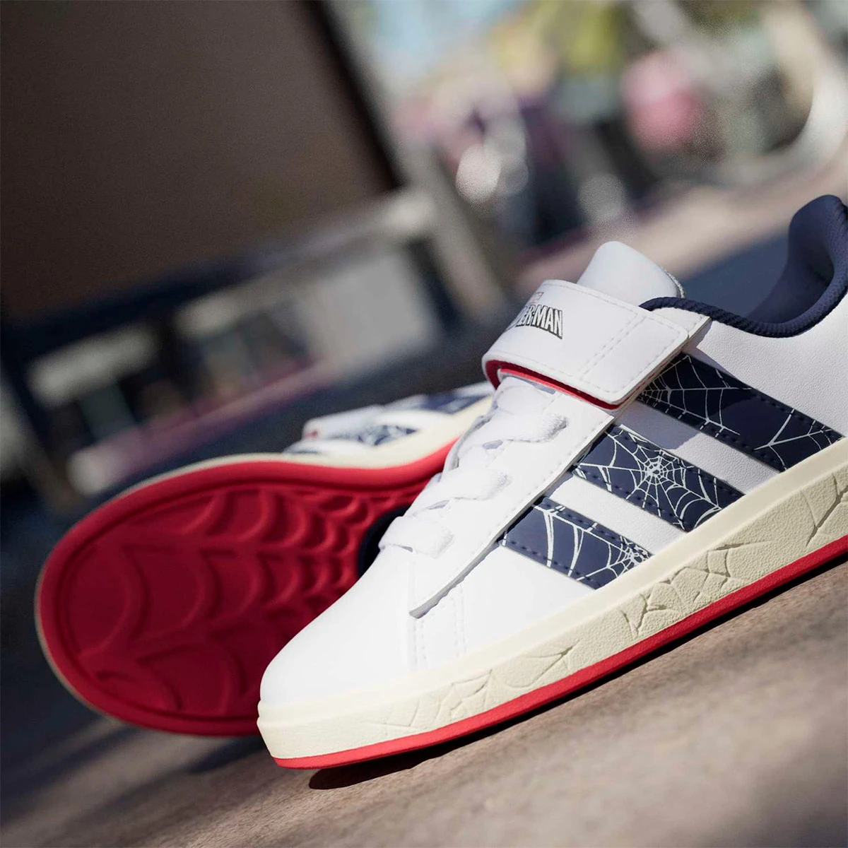 ZAPATILLAS NIÑO ADIDAS URBANAS GRAND COURT MARVEL SPIDER-MAN - 5