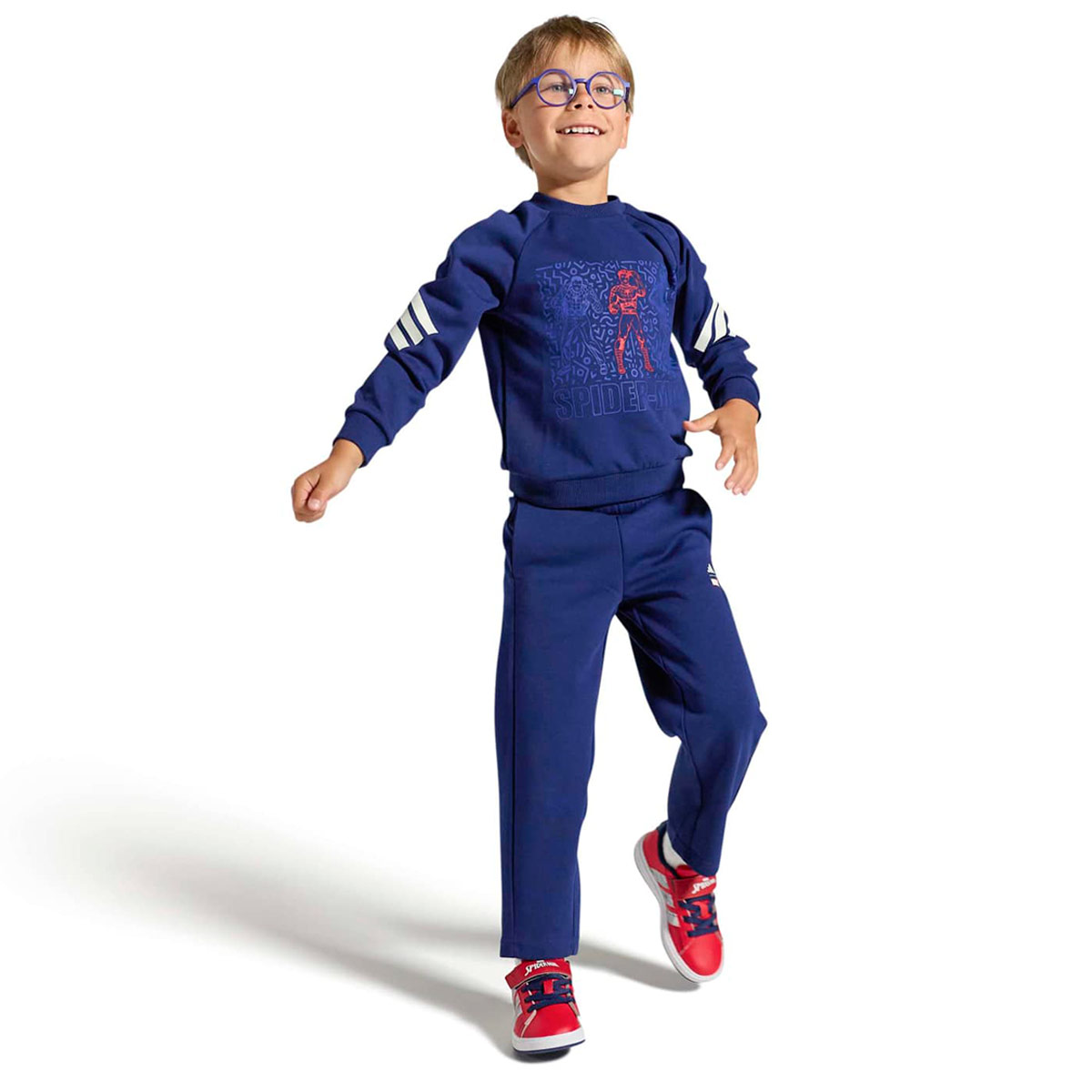 ZAPATILLAS NIÑO ADIDAS URBANAS ROJO GRAND COURT SPIDER-MAN - 8