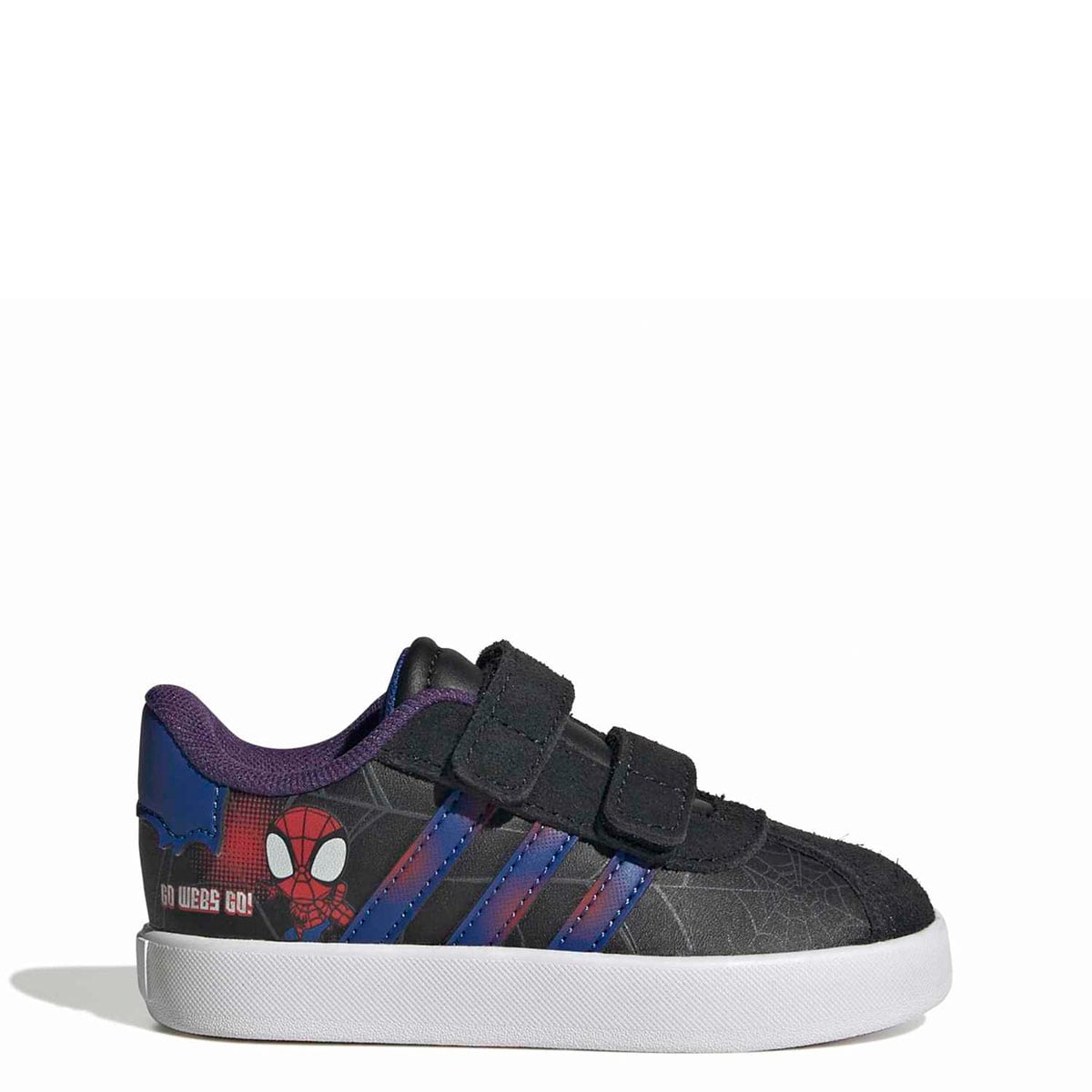 ZAPATILLAS NIÑO ADIDAS URBANAS MARVEL SPIDER-MAN VL COURT 3.0 CUERO - 1