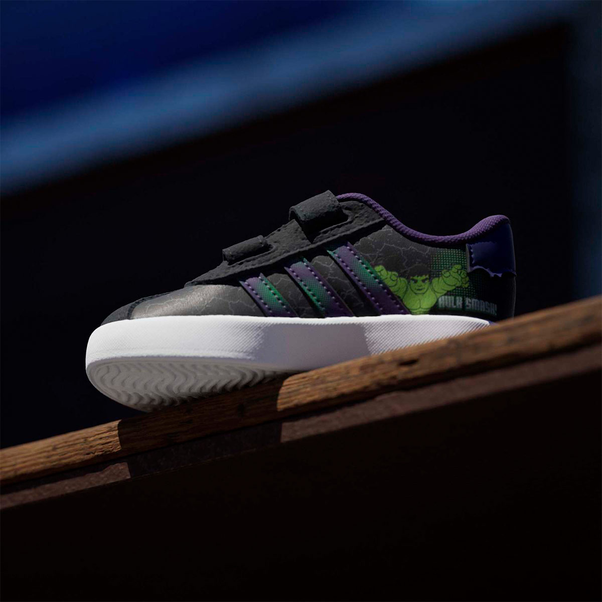 ZAPATILLAS NIÑO ADIDAS URBANAS MARVEL SPIDER-MAN VL COURT 3.0 CUERO - 5