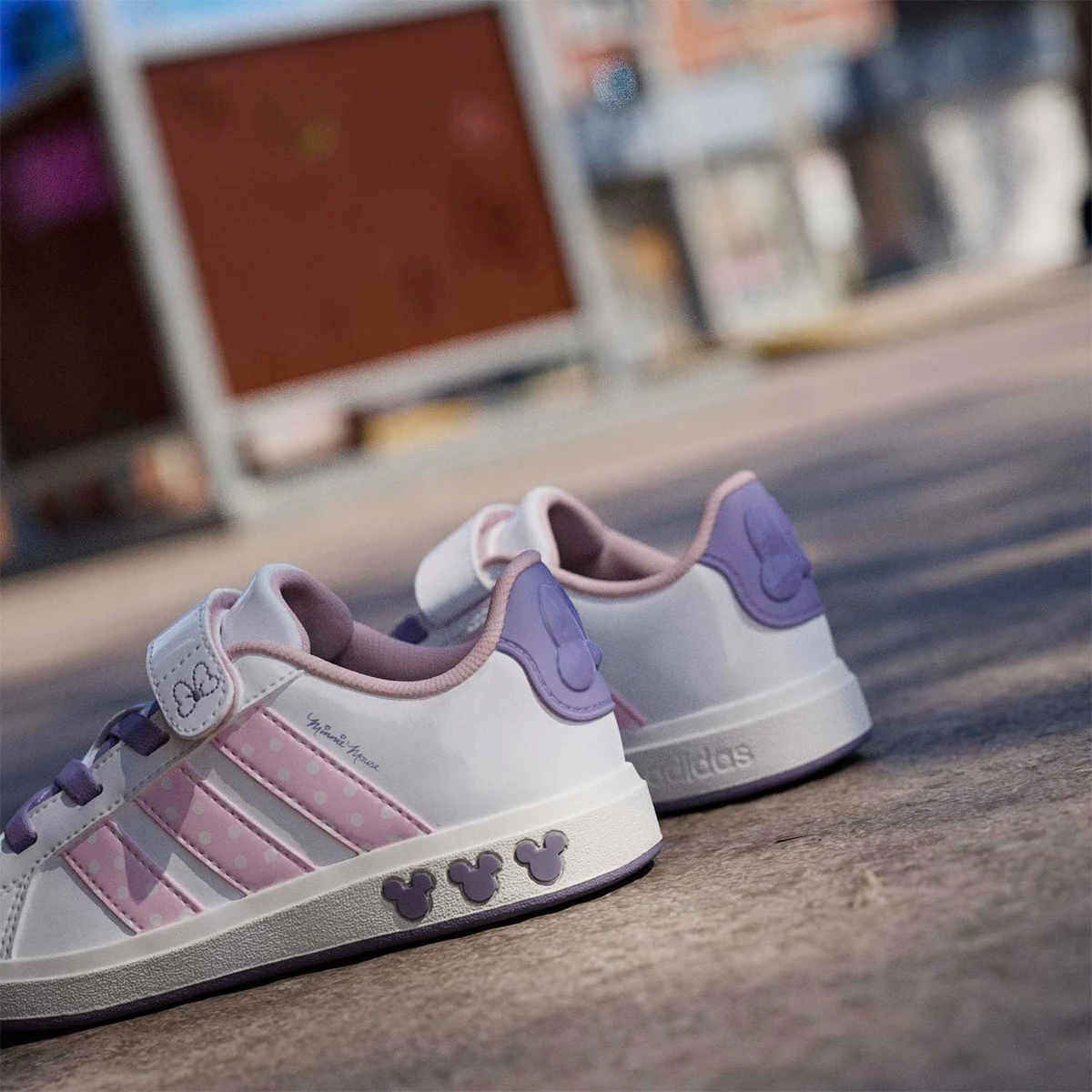 ZAPATILLAS NIÑO ADIDAS URBANAS GRAND COURT DISNEY MINNIE MOUSE - 6