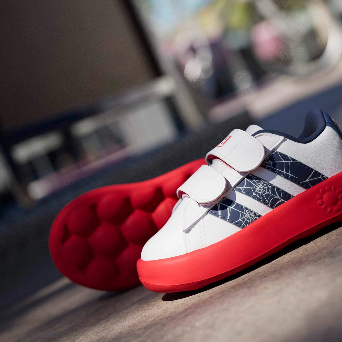 ZAPATILLAS NIÑO ADIDAS URBANAS BLANCO - 6