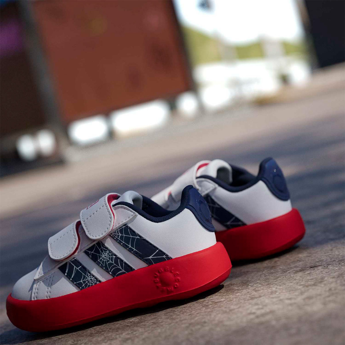 ZAPATILLAS NIÑO ADIDAS URBANAS BLANCO  - 5