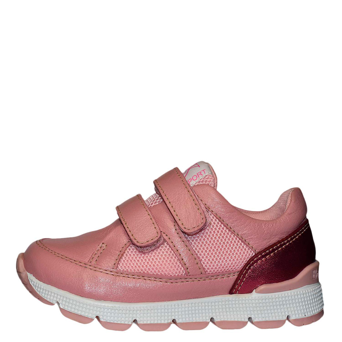 ZAPATILLAS NIÑA BRUNO KIDS ROSADO ROLLER CUERO - 4