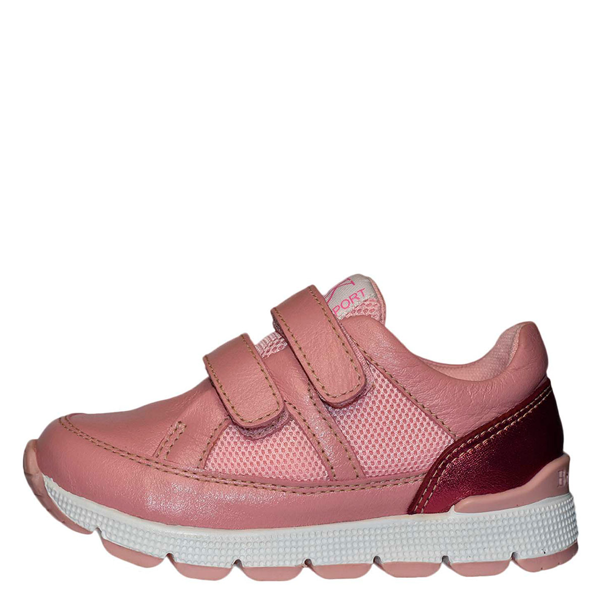 ZAPATILLAS NIÑA BRUNO KIDS ROSADO ROLLER CUERO - 4