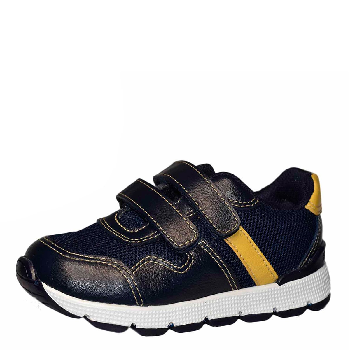 ZAPATILLAS NIÑO BRUNO KIDS AZUL ROLLER CUERO - 2