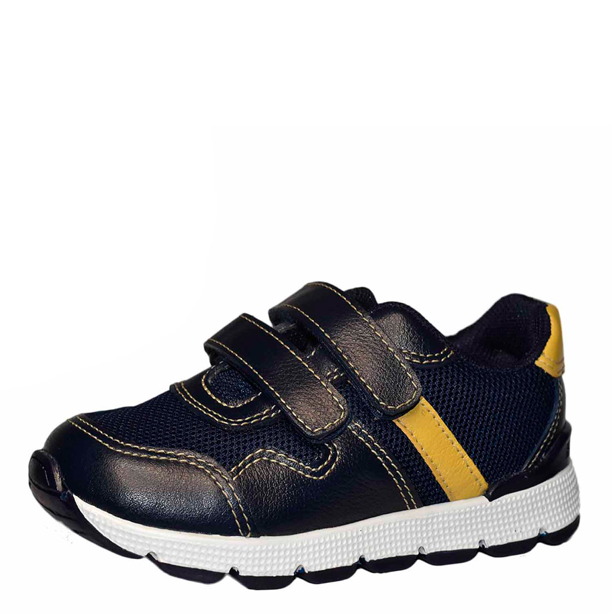 ZAPATILLAS NIÑO BRUNO KIDS AZUL ROLLER CUERO - 2