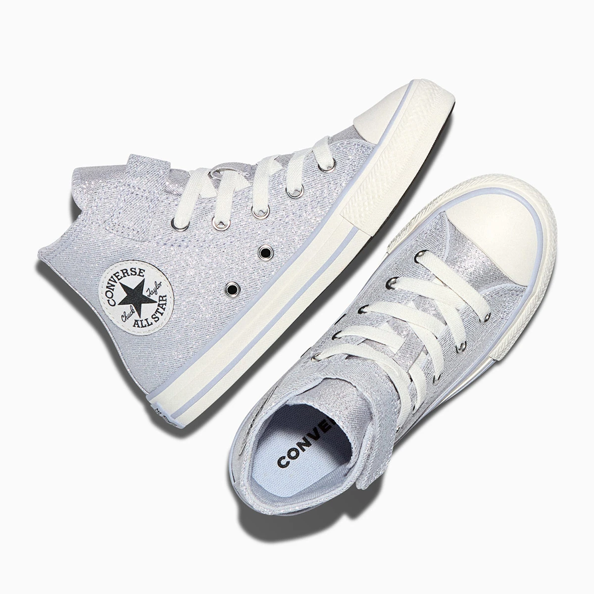 ZAPATILLAS NIÑO CONVERSE URBANAS LILA CHUCK TAYLOR ALL STAR EASY-ON SHIMMER  - 4