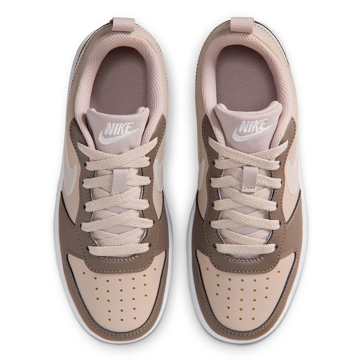 ZAPATILLAS HOMBRE NIKE BASQUET BEIGE COURT BOROUGH LOW JES BG - 3