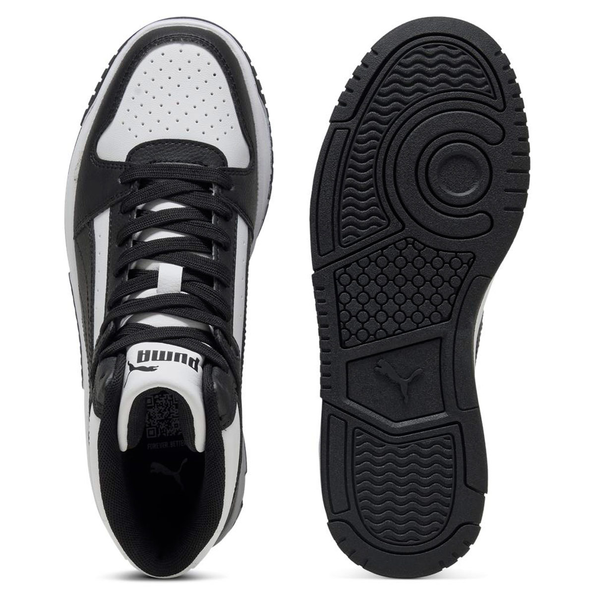 ZAPATILLAS UNISEX PUMA URBANAS REBOUND SLAM MID JR - 4