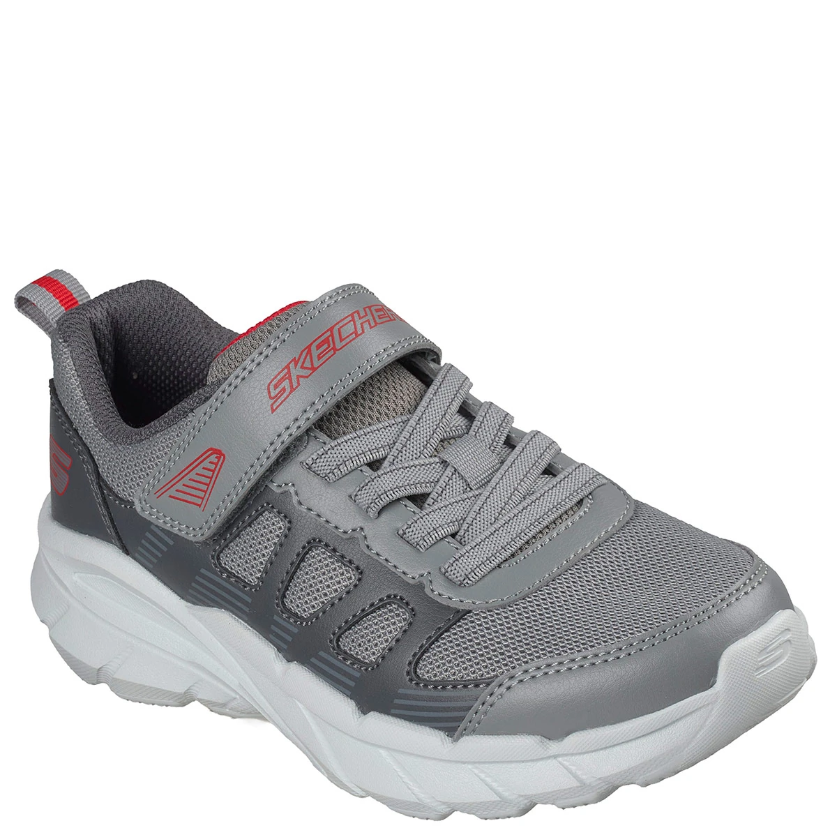 ZAPATILLAS NIÑO SKECHERS URBANAS GRIS SKECH CAGE - 2
