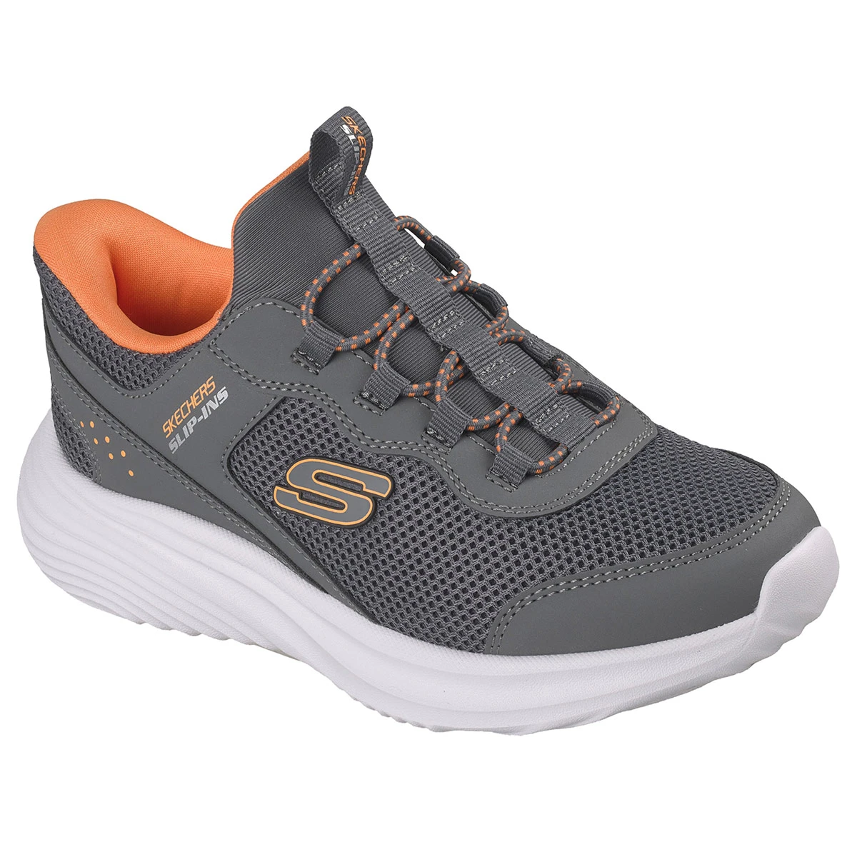 ZAPATILLA NIÑO SKECHERS URBANA GRIS BOUNDER PRO - 2