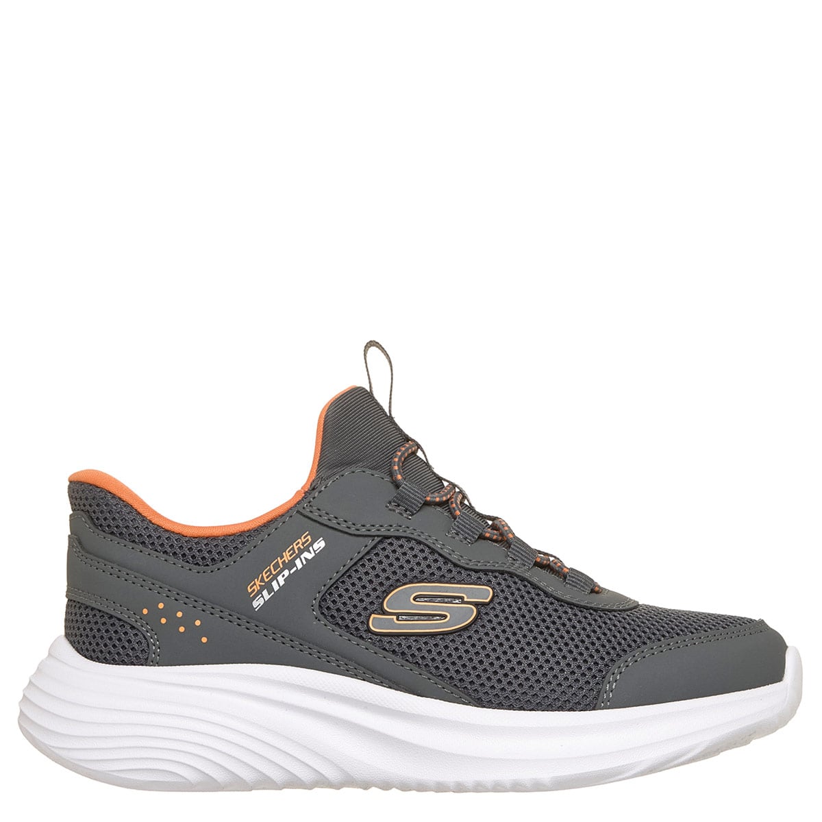 ZAPATILLA NIÑO SKECHERS URBANA GRIS BOUNDER PRO - 1