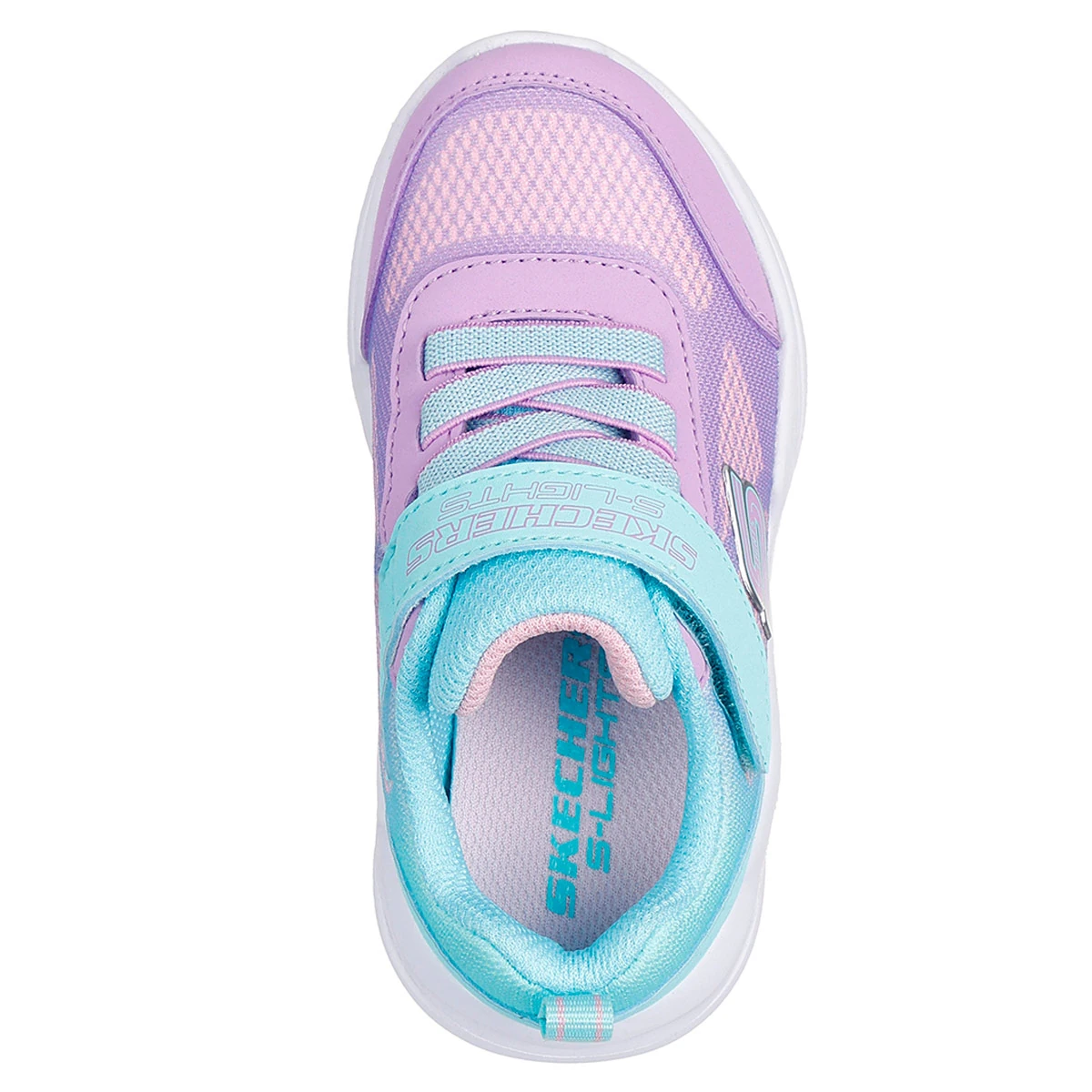 ZAPATILLAS NIÑA SKECHERS URBANAS LAVANDA SOLA GLOW - 4