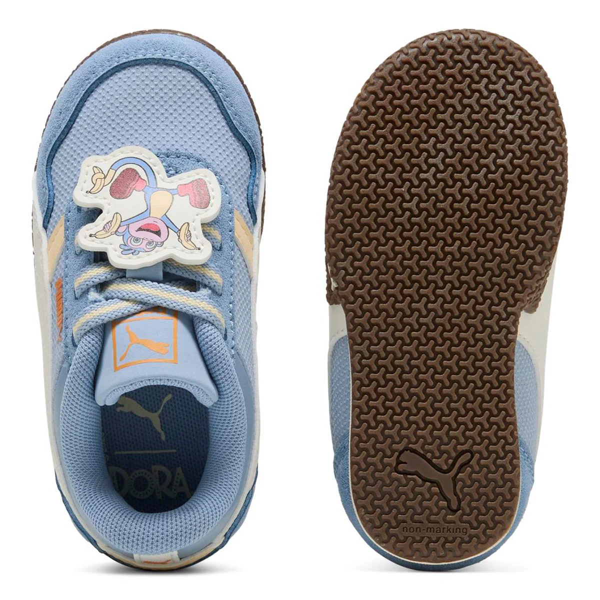 ZAPATILLAS UNISEX PUMA URBANAS AZUL BELLA DONNA SD DORA AC INF - 4