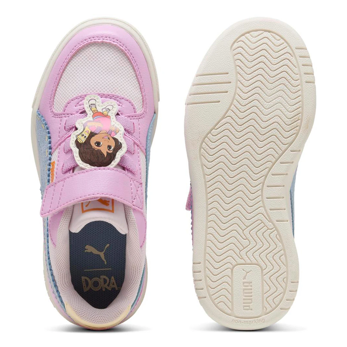 ZAPATILLAS UNISEX PUMA URBANAS ROSADO CAVEN III DORA  - 5