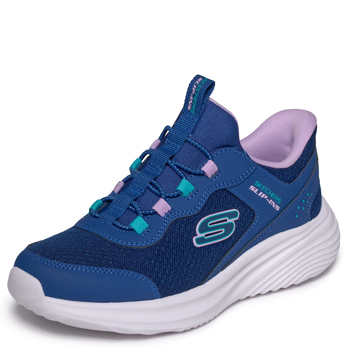 ZAPATILLAS NIÑA SKECHERS URBANAS AZUL BOUNDER PRO - 2