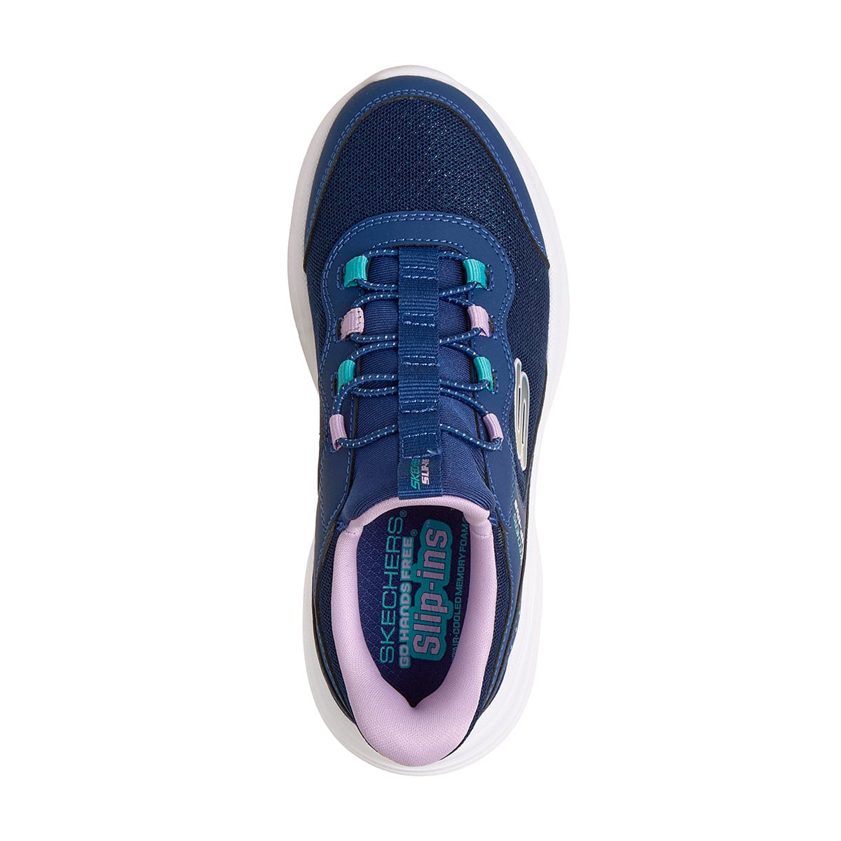 ZAPATILLAS NIÑA SKECHERS URBANAS AZUL BOUNDER PRO - 5