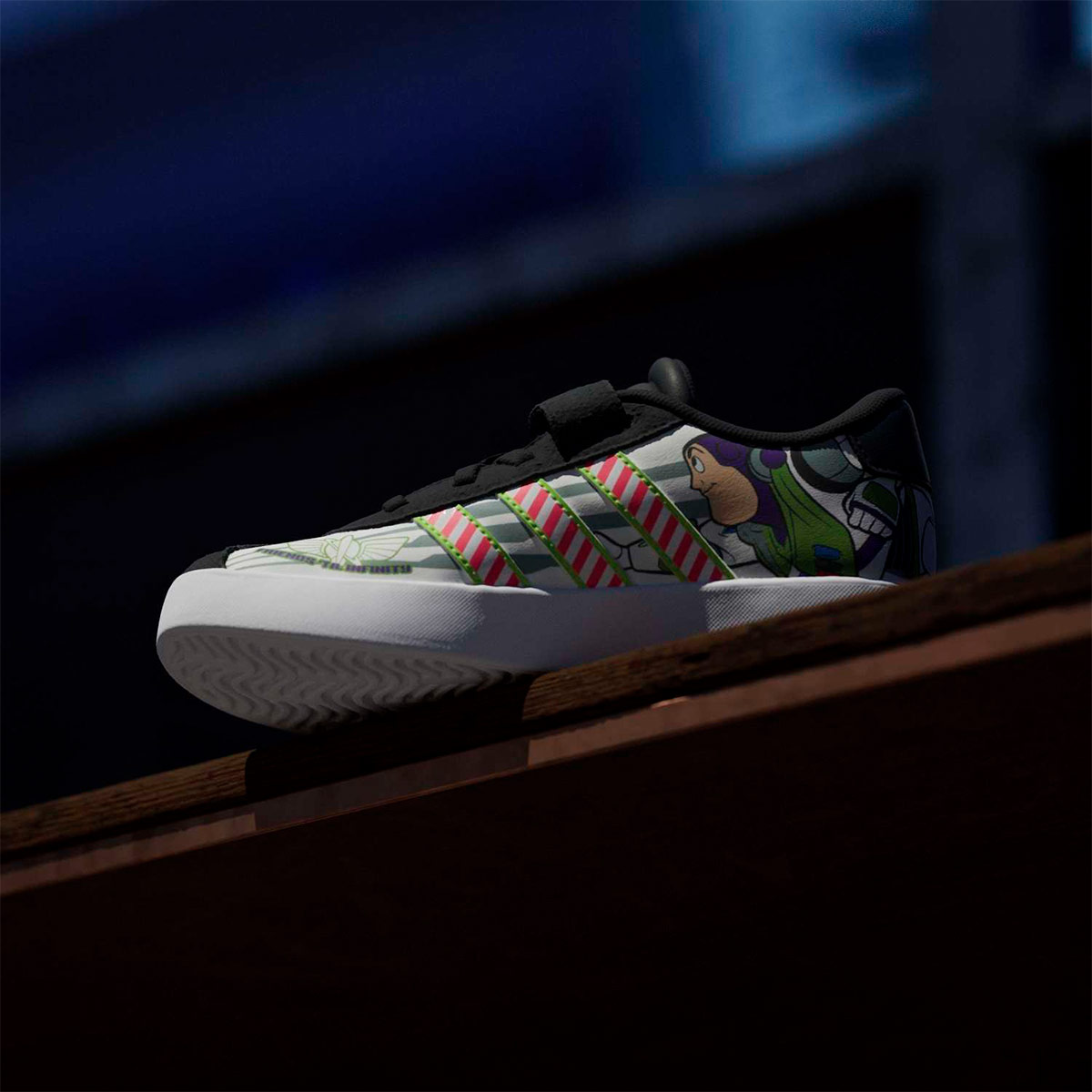 ZAPATILLAS NIÑO ADIDAS URBANAS VL COURT 3.0 PIXAR TOY STORY CUERO - 7