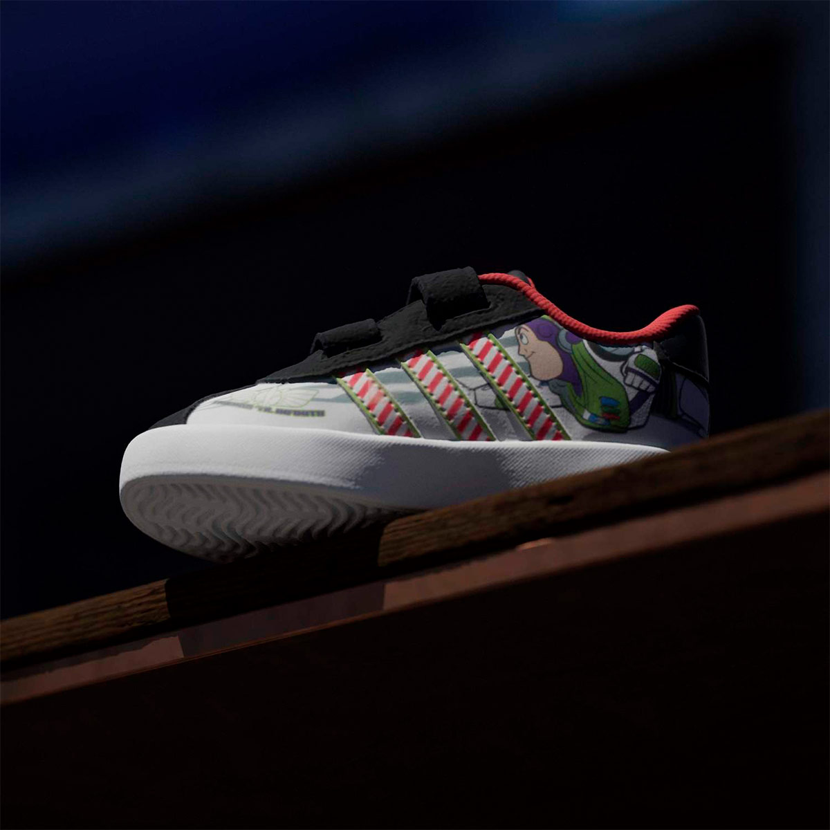 ZAPATILLAS NIÑO ADIDAS URBANAS VL COURT 3.0 PIXAR TOY STORY CUERO - 7