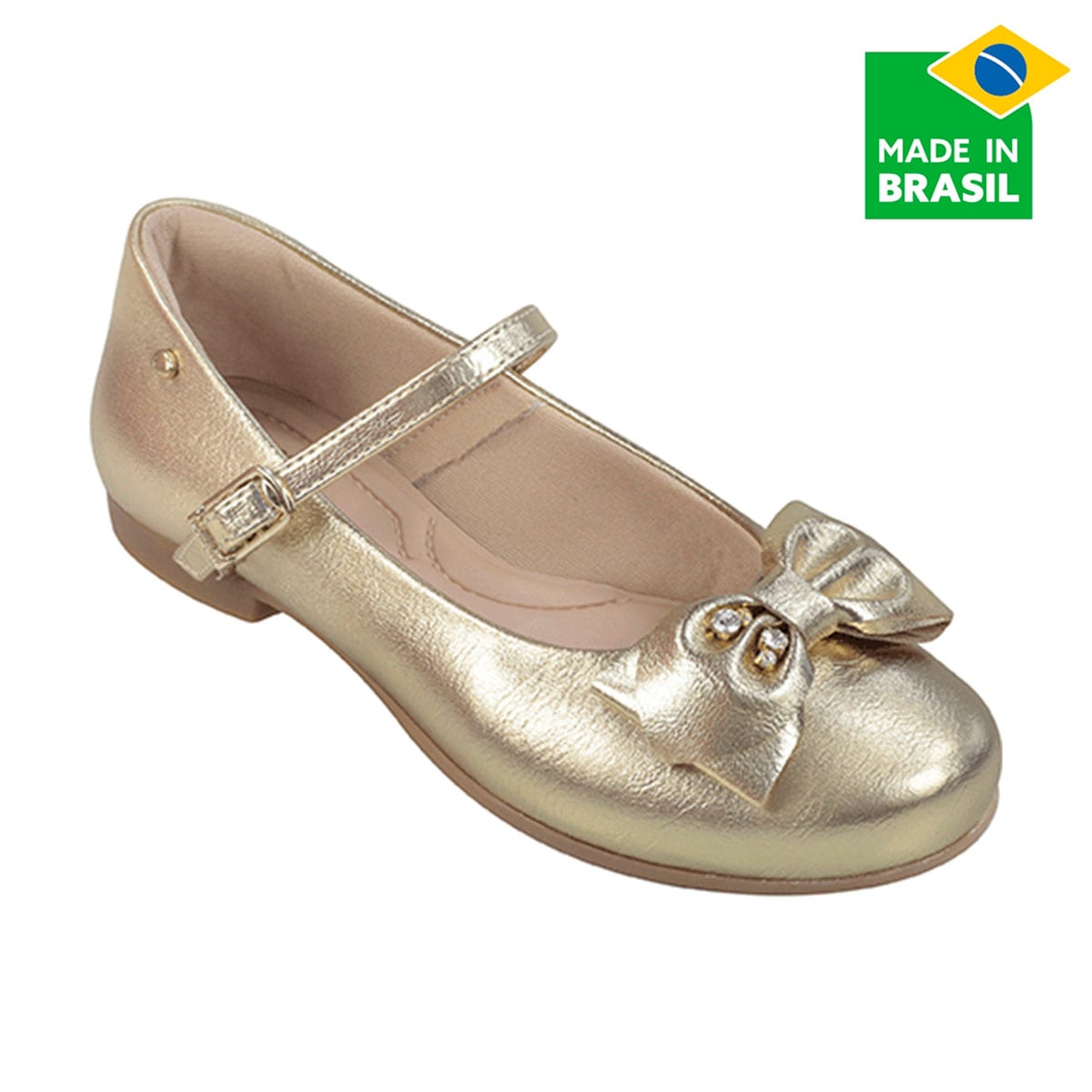 ZAPATOS NIÑA PAMPILI DORADO - 1