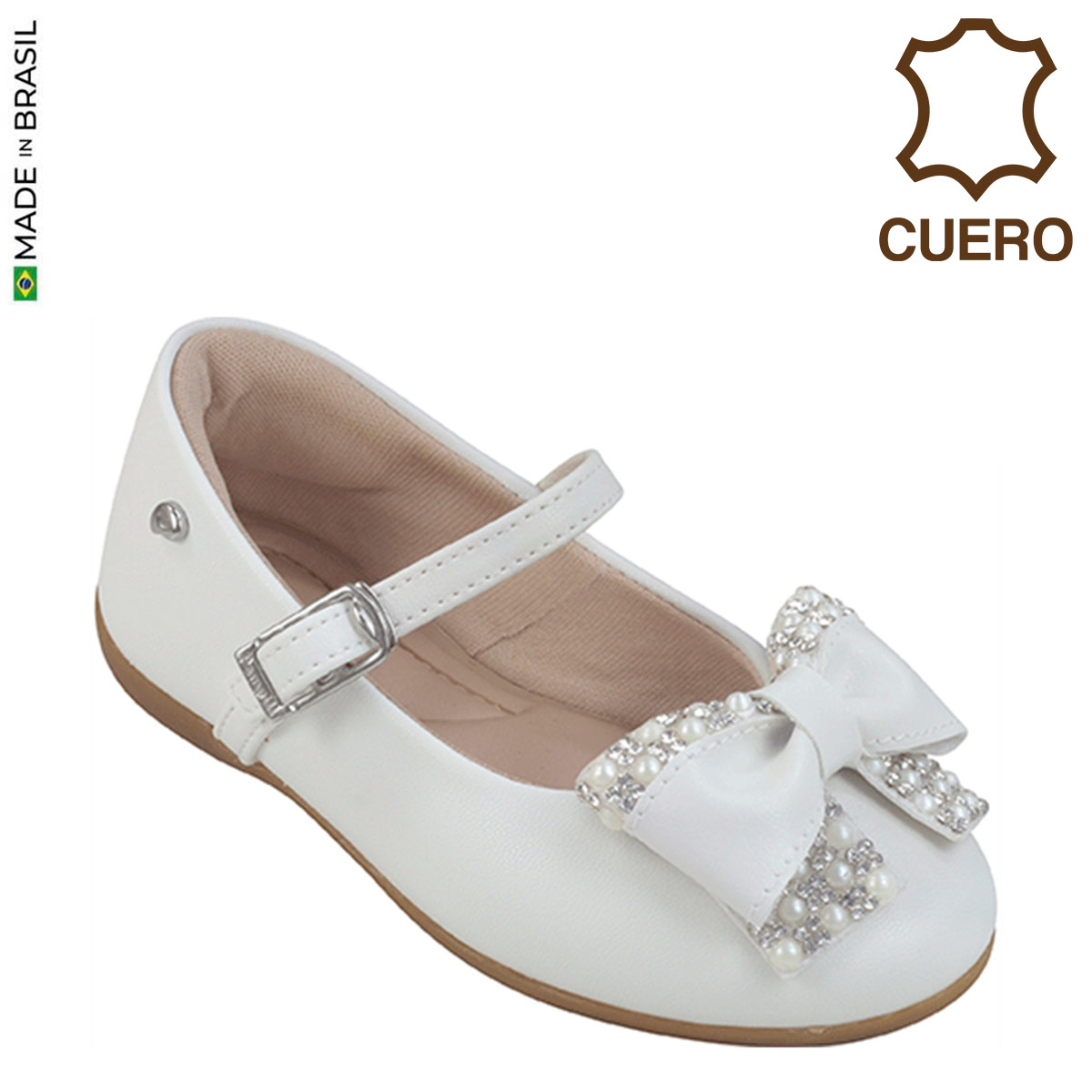 ZAPATOS NIÑA PAMPILI BLANCO - 1