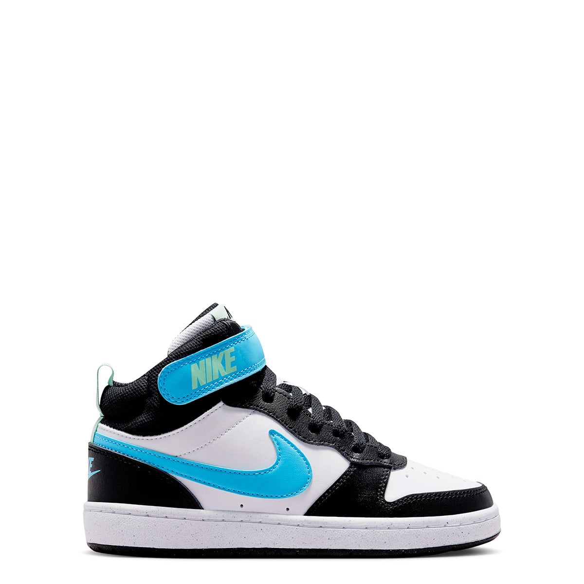 ZAPATILLAS NIÑO NIKE BASQUET NEGRO COURT BOROUGH MID 2 BG - 1