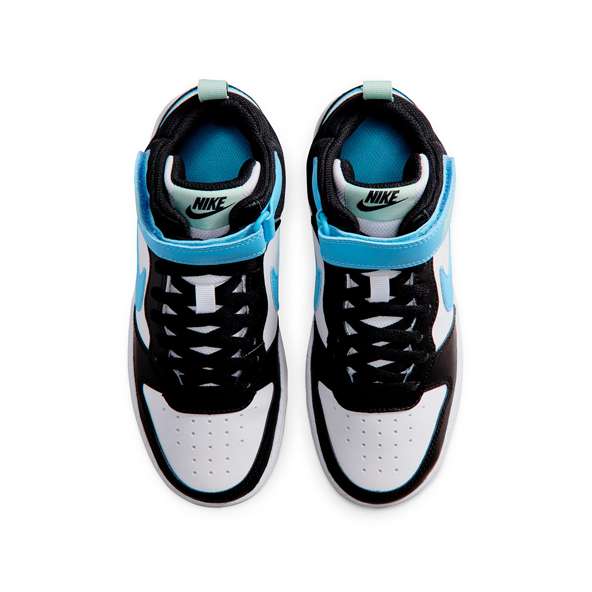 ZAPATILLAS NIÑO NIKE BASQUET NEGRO COURT BOROUGH MID 2 BG - 3