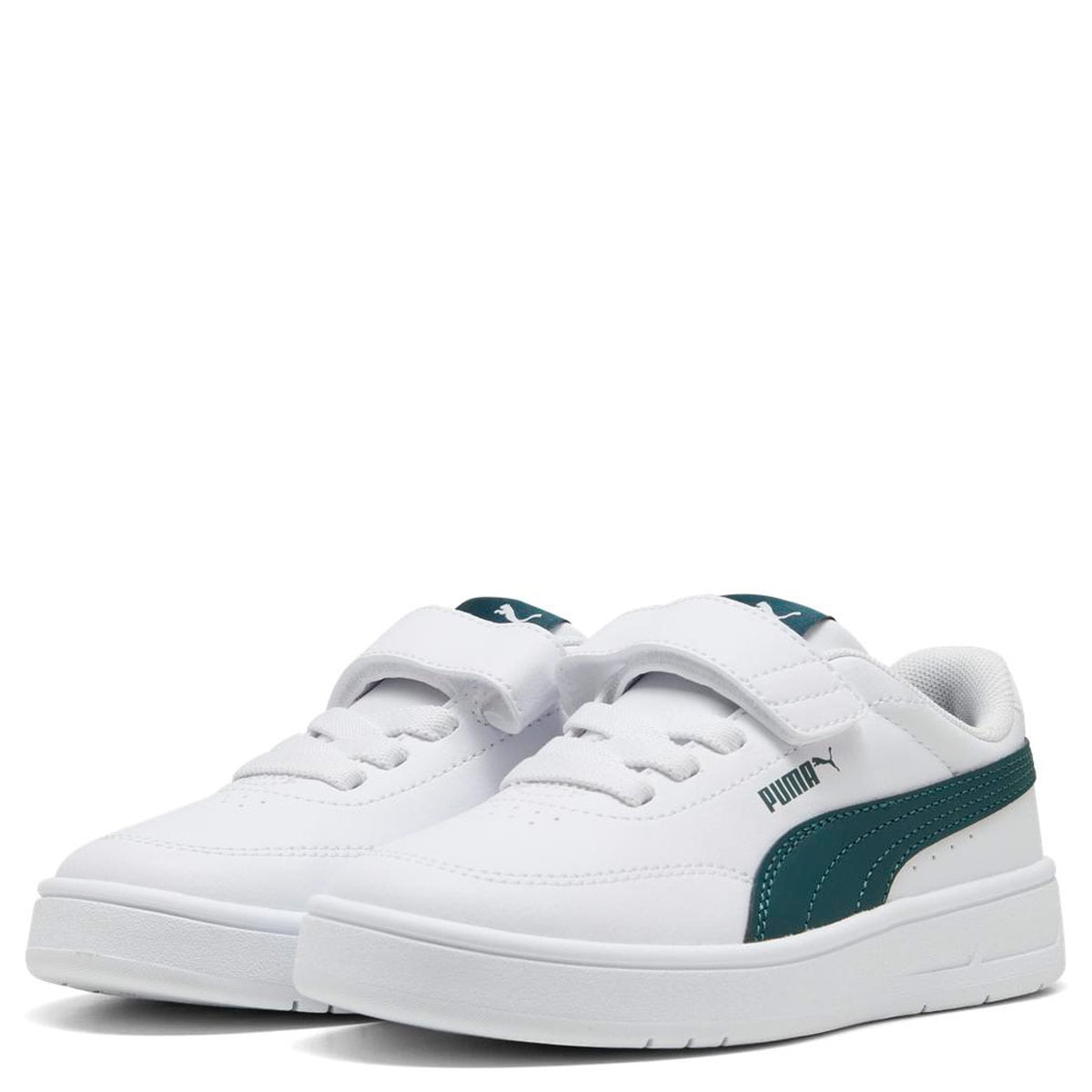 ZAPATILLAS NIÑO PUMA URBANAS BLANCO COURT CLASSIC CLEAN AC PS - 2