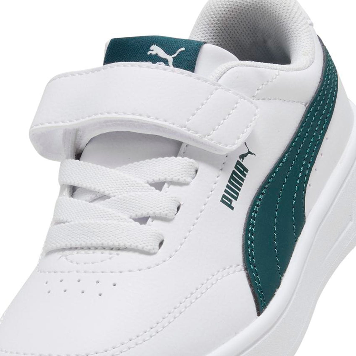 ZAPATILLAS NIÑO PUMA URBANAS BLANCO COURT CLASSIC CLEAN AC PS - 5