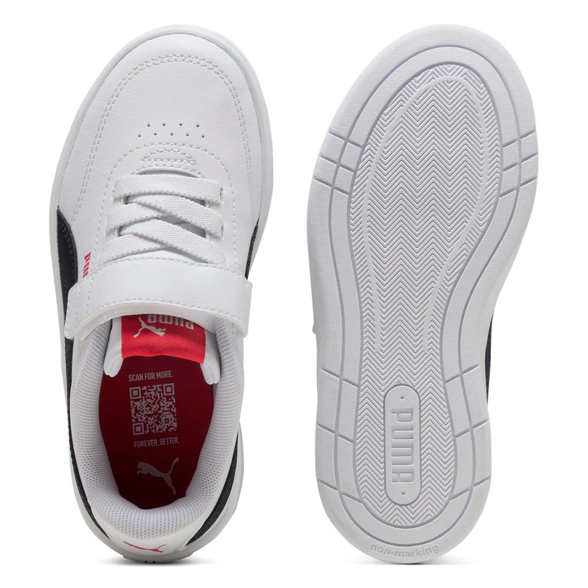 ZAPATILLAS NIÑO PUMA URBANAS COURT CLASSIC CLEAN AC, PS - 4
