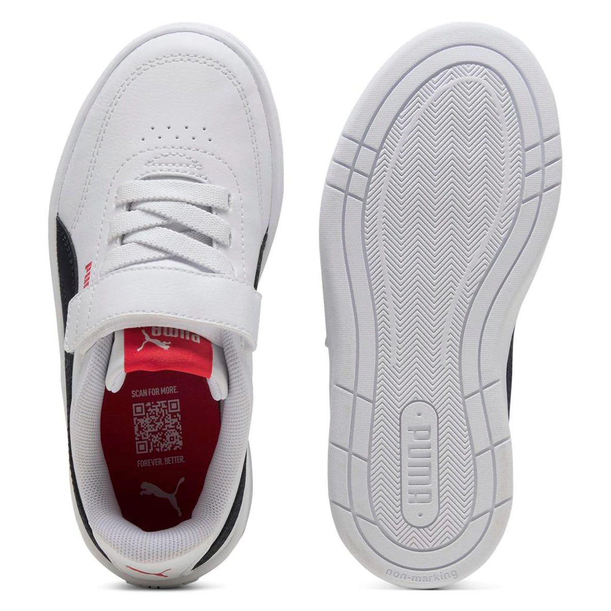ZAPATILLAS NIÑO PUMA URBANAS COURT CLASSIC CLEAN AC, PS - 4